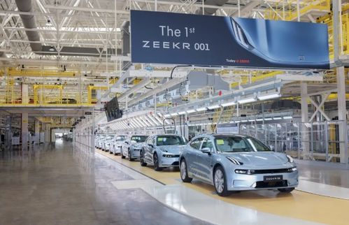 極氪首款量產(chǎn)車型今日在杭州工廠下線,計(jì)劃于10月23日開啟交付