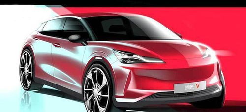 哪吒第三款量產車型哪吒v實車圖曝光大燈造型惹眼 續航達401km